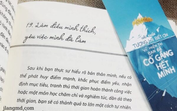 Sách Hãy Khiến Tương Lai Biết Ơn Vì Hiện Tại Bạn Đã Cố Gắng Hết Mình